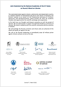Joint Statement by the National Academies of the G7 States on Russia’s Attack on Ukraine