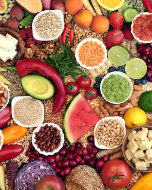 Large Vegan Health Food Collection
