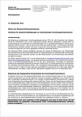 Allianz der Wissenschaftsorganisationen zu Verfahren für deutsche Beteiligungen an internationalen Forschungsinfrastrukturen (2021)
