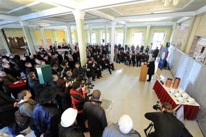 Grundsteinlegung mit Bundesministerin Annette Schavan