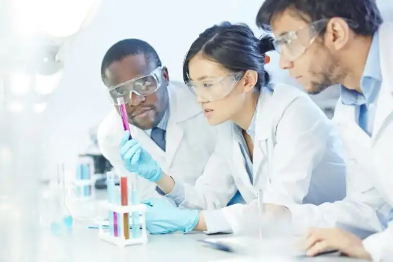 Concentrated scientist