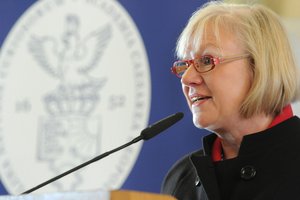 Grundsteinlegung mit Bundesministerin Annette Schavan