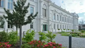 Hauptgebäude der Leopoldina auf dem Jägerberg in Halle (Saale)