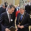Präsident Jörg Hacker (r.) im Gespräch mit Staatssekretär Georg Schütte. Foto: Markus Scholz für die Leopoldina
