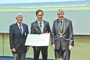 Leopoldina Early Career Award 2012 an den Klimaforscher Thomas Mölg verliehen