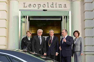 Bundespräsident Frank-Walter Steinmeier zu Gast an der Leopoldina