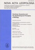 Nonlinear Dynamics and the Spatiotemporal Principles of Biology
