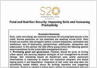 Ernährungssicherheit und nachhaltiges Landmanagement: Empfehlungen für den G20-Gipfel