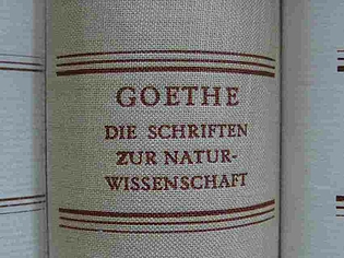 Leopoldina Edition: Goethe. Writings on Natural Science