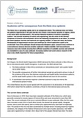 Academies call for consequences from the Ebola virus epidemic (2014)