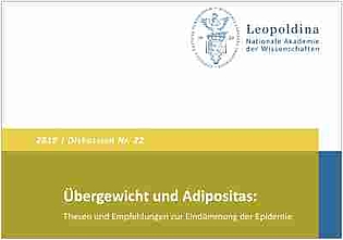 Übergewicht und Adipositas: Leopoldina veröffentlicht Diskussionspapier