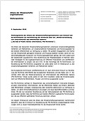 Stellungnahme der Allianz zum Entwurf der EU-Kommission zur Novellierung der Richtlinie über die „Weiterverwendung von Informationen des öffentlichen Sektors“ (2018)