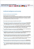 G7 Statement: Artificial intelligence and society (2019)