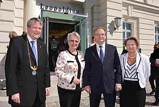 German National Academy of Sciences Leopoldina inaugurates its new headquarters in Halle (Saale)