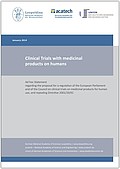 Clinical Trials with medicinal products on humans (2014)