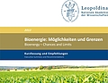 Leopoldina issues a critical statement on the use of bioenergy