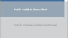 Public Health in Deutschland